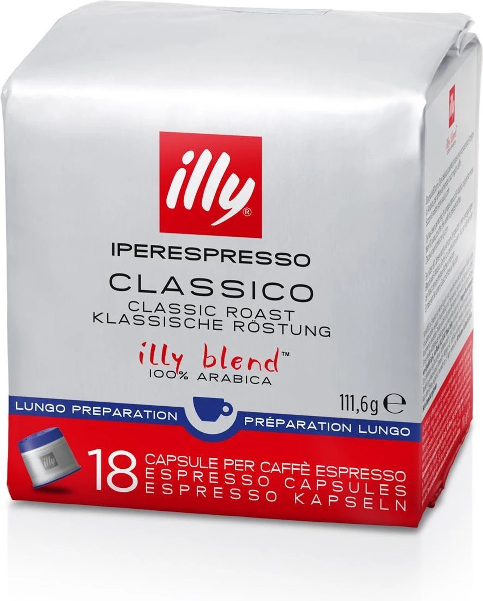 Illy - Iperespresso Koffie Home Classico Lungo 6 X 18 Capsules - Image 2