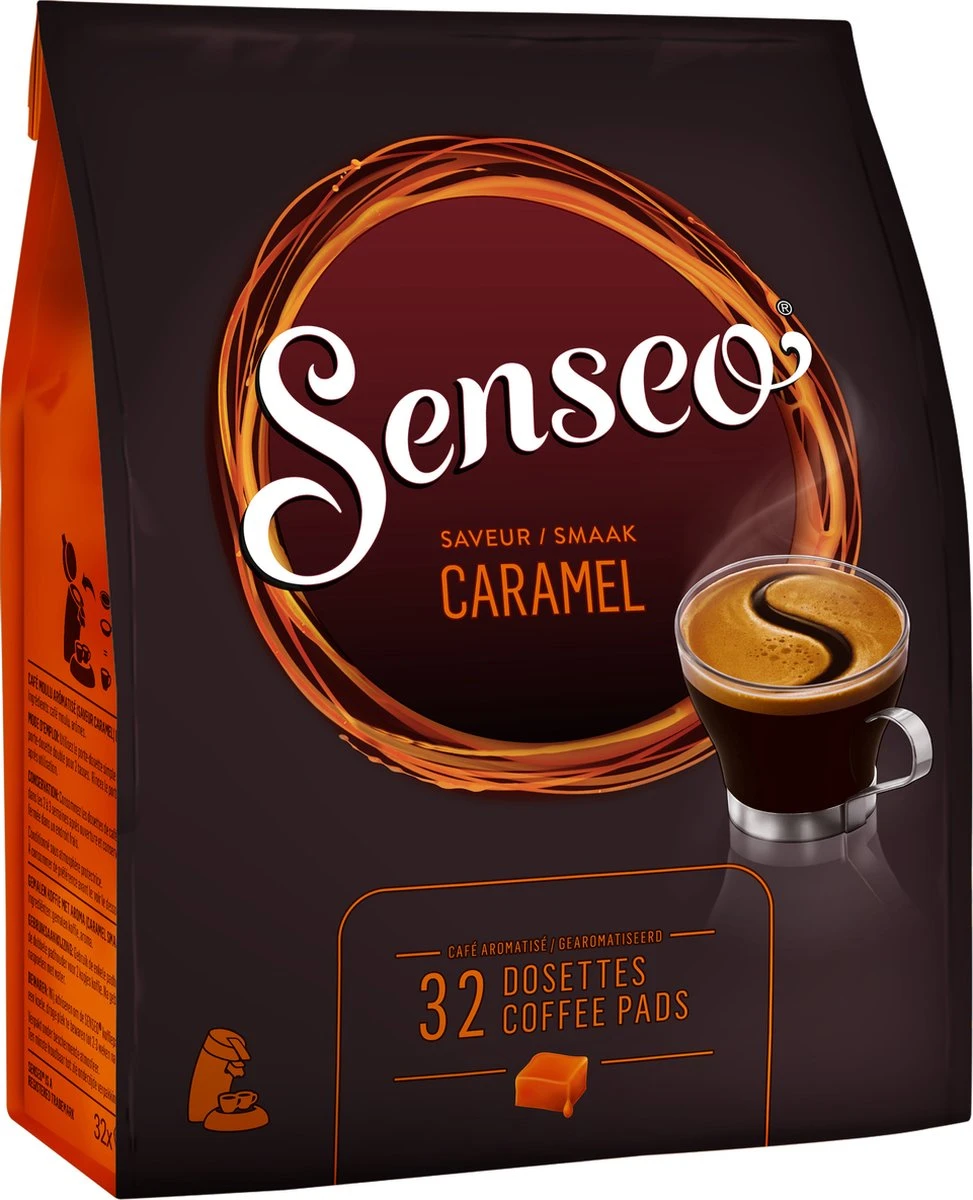 Senseo Caramel Koffiepads - 2/9 Intensiteit - 10 X 32 Pads - Image 4