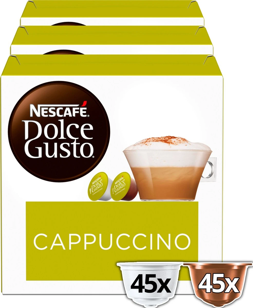 Nescafé Dolce Gusto Cappuccino Capsules - 90 Koffiecups - Image 2
