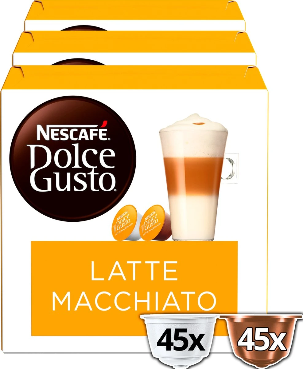 Nescafé Dolce Gusto Latte Macchiato Capsules - 90 Koffiecups - Image 2